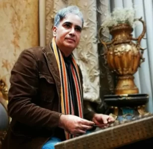 آقای توسلی - سنتور زن گروه نجوای عارف